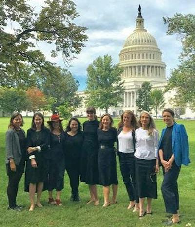 OSEA team in front of Capitol Building